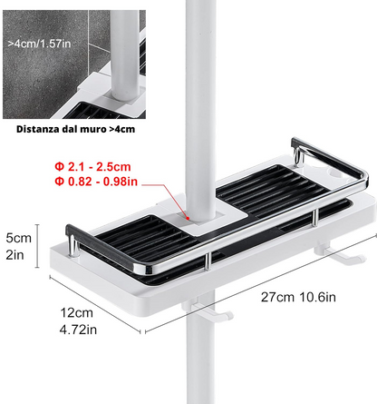 AquaShelf™ - Mensola da Doccia senza fori