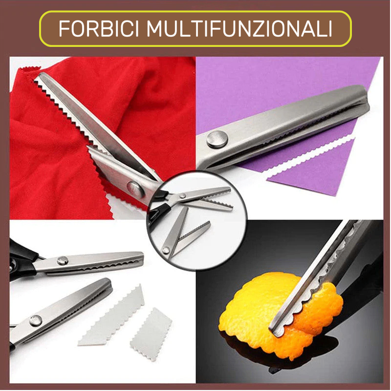 SNIP MASTER - Set 2 Forbici Multifunzionali di Alta Qualità